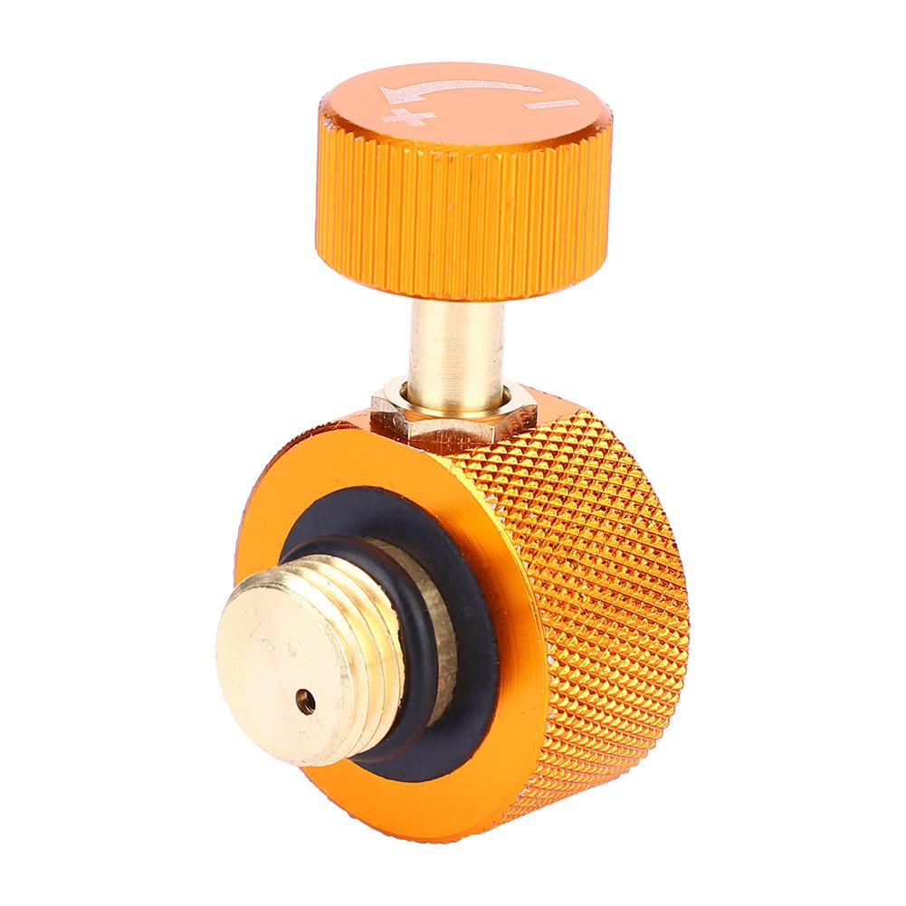 Gas Head Adapter, Metal Gas Adapter   Portable Copper Gas Cylinder Converter for Middle High Pressure Gas Converter