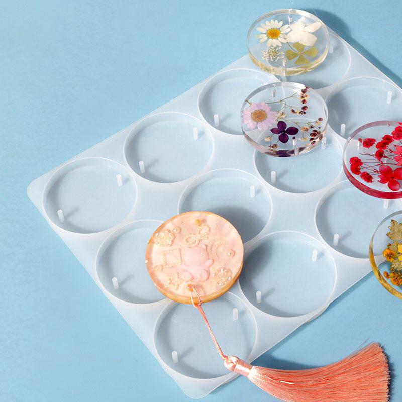 WTEMPO Креативные силиконовые формы для DIY круглой формы, подвеска-колокольчик, браслет, ювелирные изделия, формы для изготовления поделок, специальные праздничные подарки