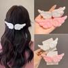 Сладкие крылья ангела, плюшевые заколки для волос, заколка для волос для девочек, милая заколка для волос, простая заколка для волос, украшение, модные аксессуары для волос, корейские боковые заколки 