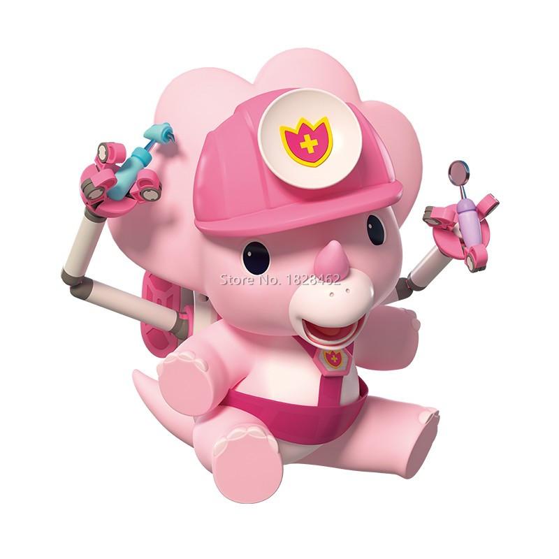 Мини Супер Дино АБС Деформация Игрушки Динозавры Фигурки СуперДино Дин/Сера/Бен Спасательная Игрушка для Детей Подарок