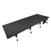 MOON LENCE Camping Outdoor 3rd Easy Camping Disaster 150kg Weight Carrying Instructions Black Cot, Bed, Generation, Assembly, Foldable, Compact, Bed,