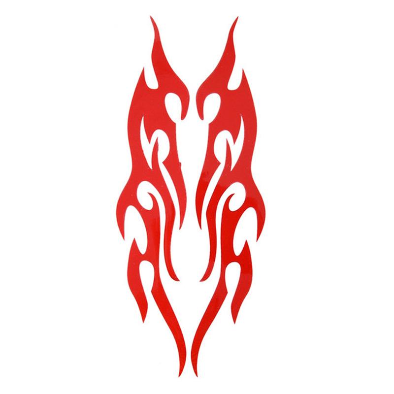 Наклейки на автомобиль, модифицированная светоотражающая наклейка с пламенем, авто внешние аксессуары, наклейки, мото Декор для тела, принадлежности для Voiture