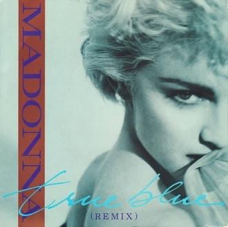 7-дюймовая пластинка MADONNA - True Blue (Ремикс) W8550 Sire 1986 UK ObiDance & Электроника Б/У