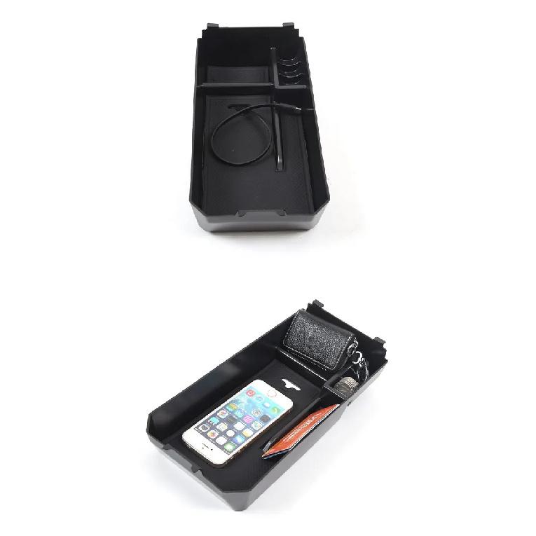 Car Armrest Storage Box Central Control Hidden Storage Box Car Organizers For Mercedes Benz C G Class W205 W204 W463 2015-2021