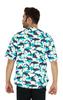 Inkmeso Printed Casual Short Sleeve T-shirt For Men  S Holiday Beach Wear Tee Cotton Jersey Tropical