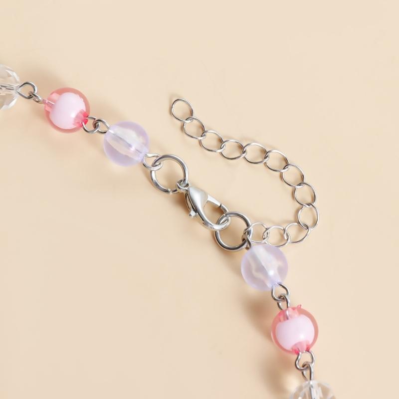 Простое ожерелье Бусы Ожерелье с шикарным кулоном Модное шейное украшение Многослойное ожерелье Подарок для женщин и девушек