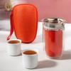 Yuanchu Gewu All-in-one Portable Glass Tea Set