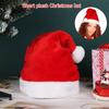Плюшевые Праздничные Фестивальные Шапки Санты Рождественские Колпаки Счастливого Рождества С Новым Годом