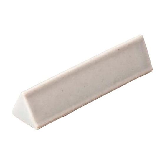 Подставка для палочек KAWAI KURABI, Цвет железа, Керамика Мино, Квадратная полупрозрачная, Винтажное ощущение, Треугольная, Сделано в Японии