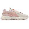 Puma Rs-Connect Fabric Top Layer Cowhide Pu Comfortable Versatile Low-Top Casual Shoes Unisex Sneakers Off-White Pink 387934-01