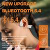 IPX8 водонепроницаемые беспроводные наушники с костной проводимостью Bluetooth 5.4+32 ГБ ОЗУ MP3-плеер HIFI музыкальная спортивная гарнитура для плавания с микрофоном