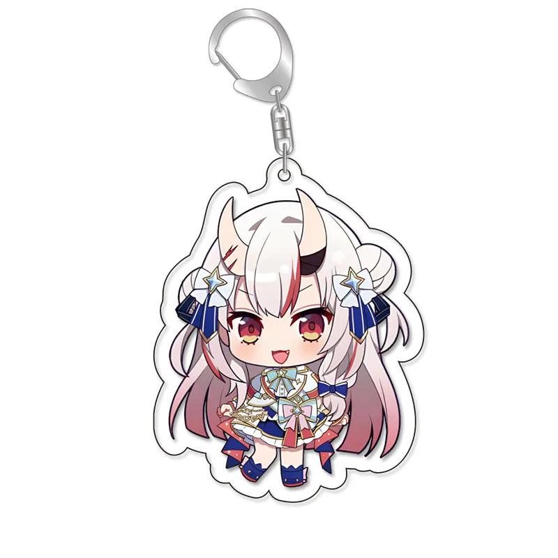 Lovelive Vtuber Накири Аямэ Сираками Фубуки Минато Аква Гавр Гура Милый Мультяшный Брелок Каваии Брелок Части для Сумки и Модный Подарок