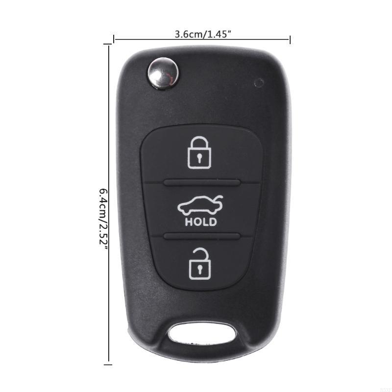 2025 New 3 Button Remote for Key for Case for Shell for KIA Rondo Sportage for S