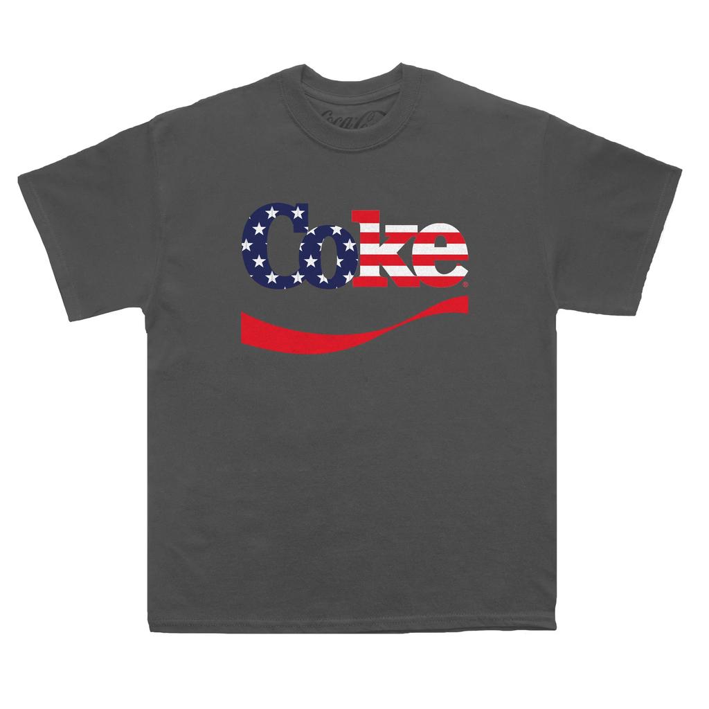 Футболка унисекс для взрослых с надписью «American Coke» от Coca-Cola