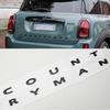 3D ABS Черный Логотип Clubman Эмблема Countryman Буквы Наклейка Значок на Багажник Автомобиля