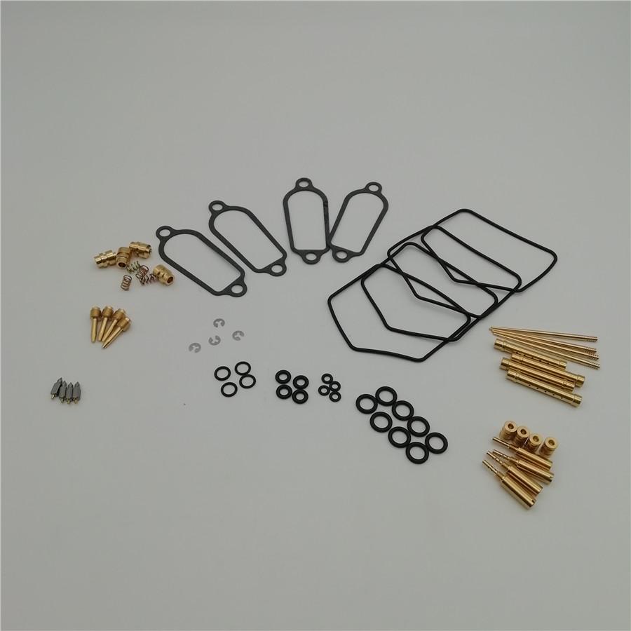 4 Set Carburetor Rebuild Kits For Honda CB400F Super Sport 1975-1977 Carb Repair
