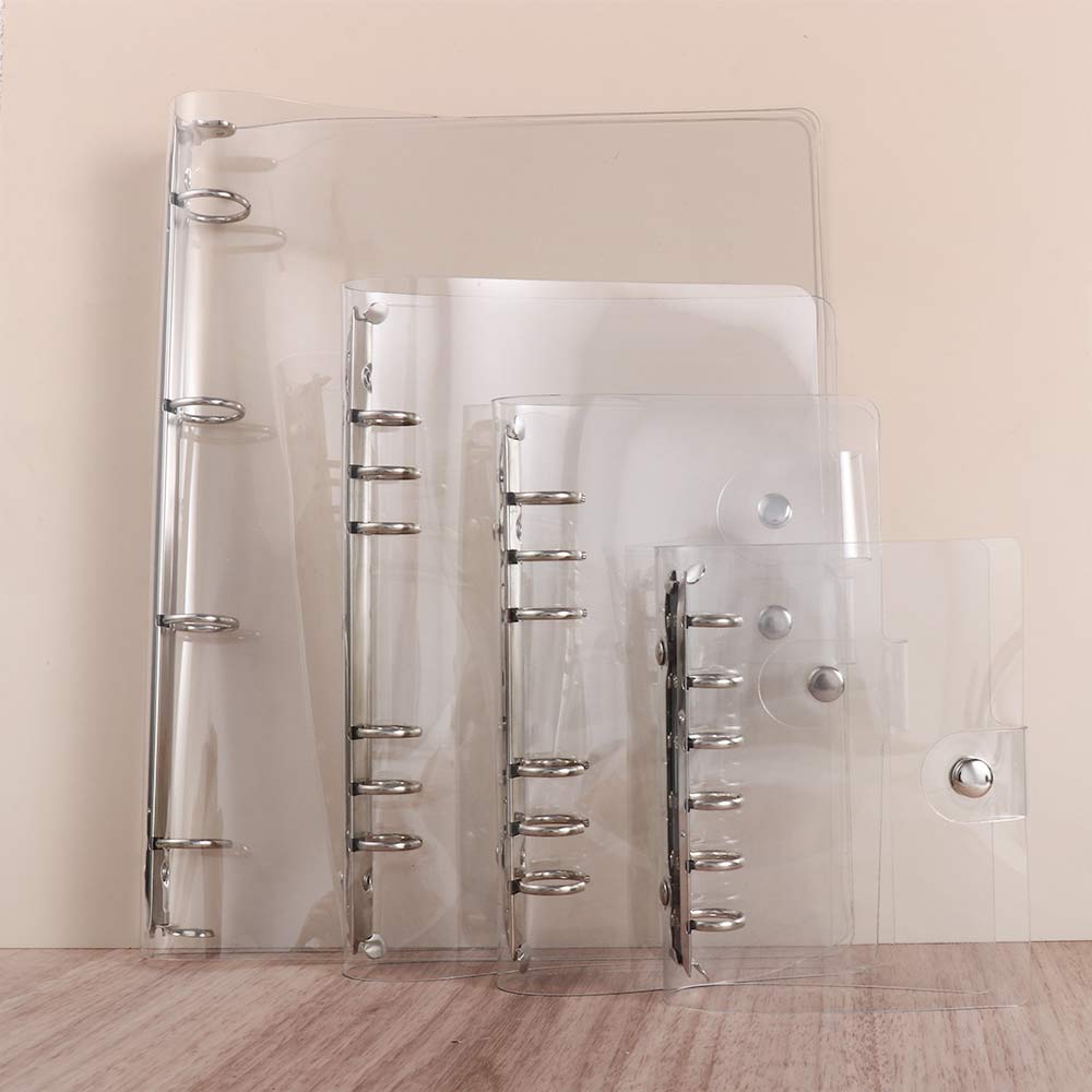 Папка-регистратор с пластиковым зажимом для ежедневника формата A4/A5/A6/A7, блокнот-планировщик с кольцами и свободными листами