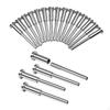 20x Invisible Railing Kit Stainless Steel Fittings Terminal Receiver