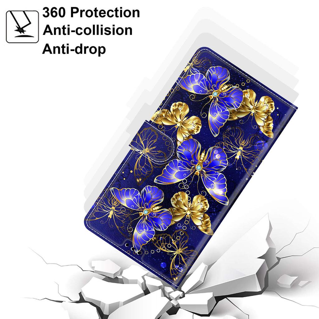 Роскошный окрашенный кожаный чехол-кошелек из искусственной кожи в стиле книги для Motorola Moto G85/G75/G55/G35/G24 Power/G15/G05/G84/G54 Power/G34/G24/Edge 40/G14