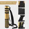Archery Arrow Quiver Back Hip Dual Use Large Capacity Adjustable Strap Oxford Cloth Outdoor Hunting Recurve Bow Target Practice Arrow Storage Bag
