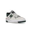 New Balance 550 Sea Salt Pine Green Unisex Sneakers White Black BB550VTC