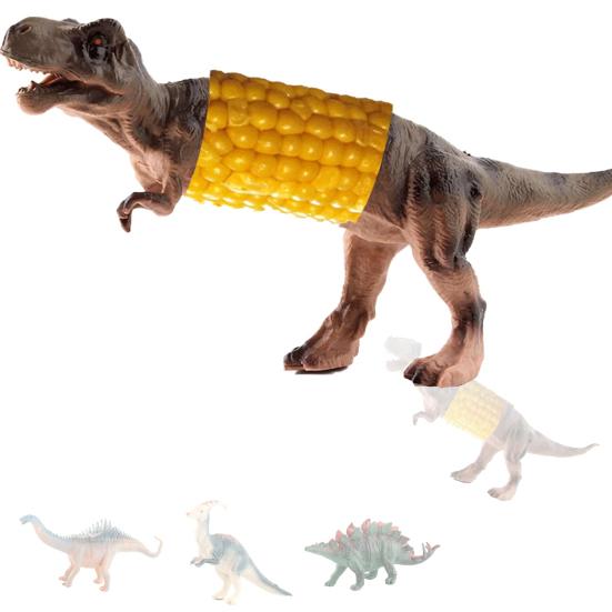 Держатели для кукурузных початков в виде динозавра, вилки для кукурузы из нержавеющей стали, многоразовые кухонные гаджеты, аксессуары для пикника и барбекю