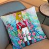 Lady Oscar Rose Of Versailles Pillow Case Pillow Case Living Room Sofa Cushion Cover Suitable For Home Bedroom Room Decoration