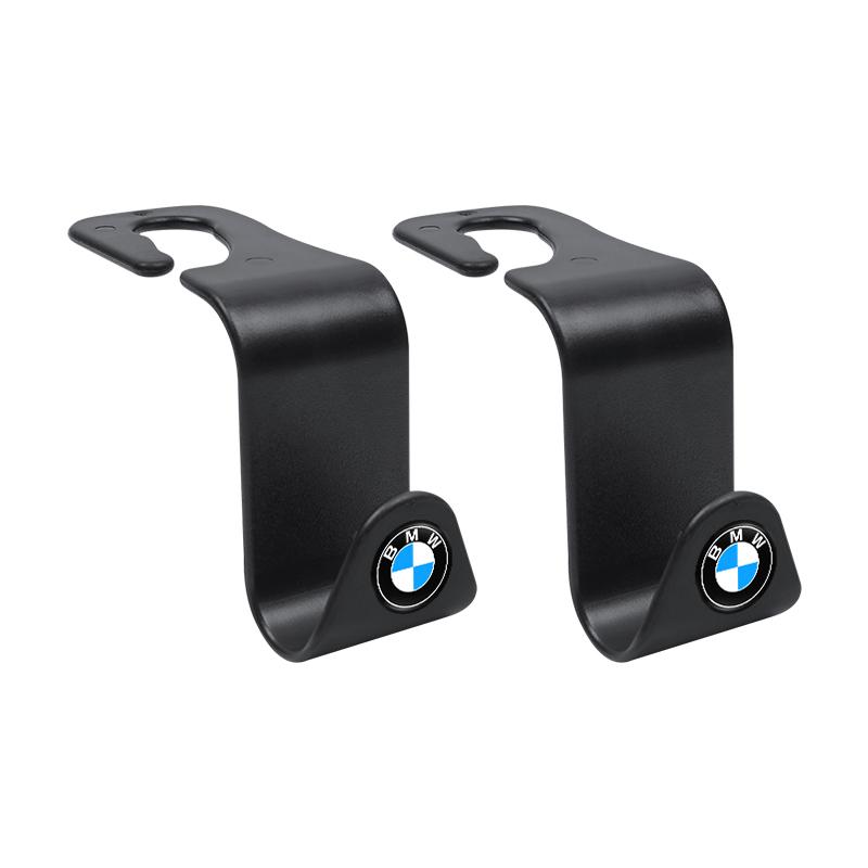 2xCar Interior Seat Back Hooks Auto Valve Cap Accessories For BMW X1 X2 X3 X5 X4 X6 X7 iX3 F20 F10 F07 E70 E46 E90 E92 E60 E39