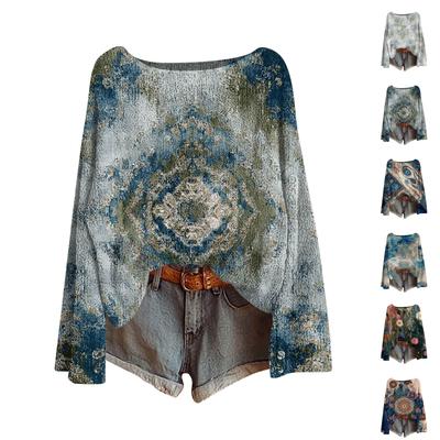 Женский легкий свитер с круглым вырезом, повседневный вязаный пуловер с длинным рукавом