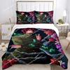JOJO Anime Print Bedding Set Fashion Article Boys Or Adults For Beds Quilt Covers Pillowcases Bedding Set Gift