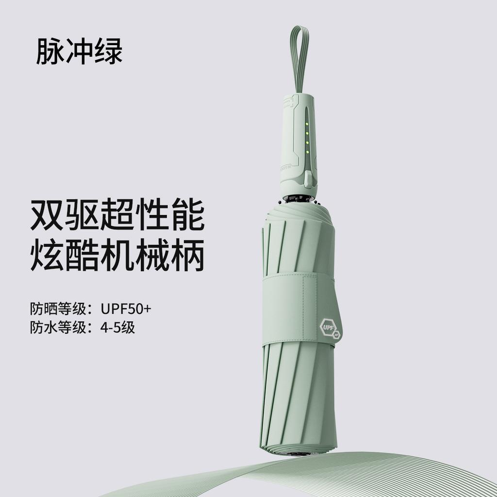 Механический Cyberwind Полный Зонт Автоматический Зонт Большой Прочный Ветроустойчивый Мужской Простой Зонт Погода и Дождь Женский Двойной Зонт