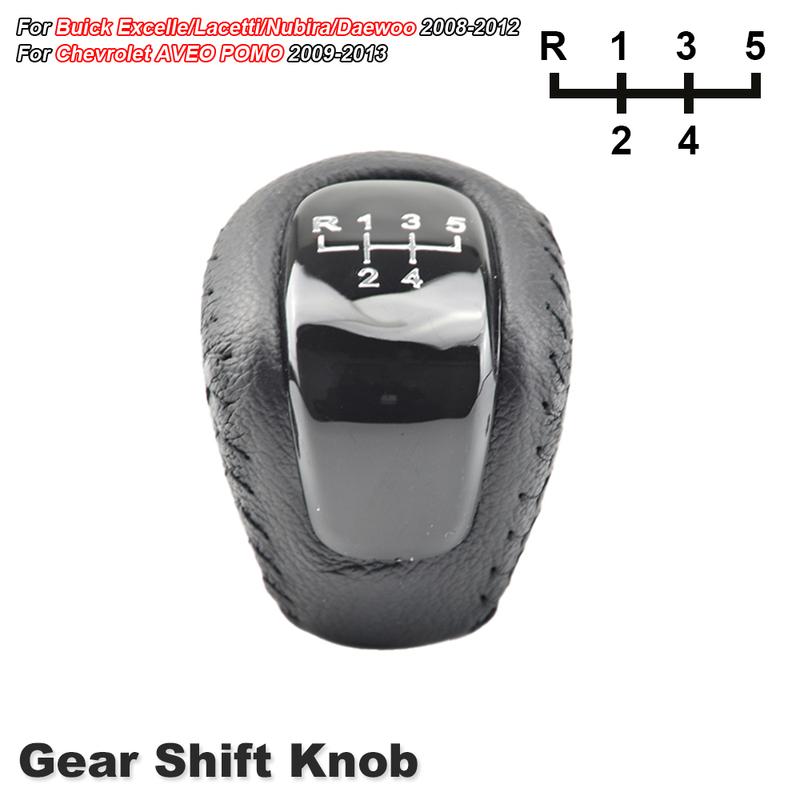 Ручка рычага переключения передач для Chevrolet AVEO POMO 09-13 для Buick Excelle Lacetti Nubira Daewoo 08-12 5-ступенчатая