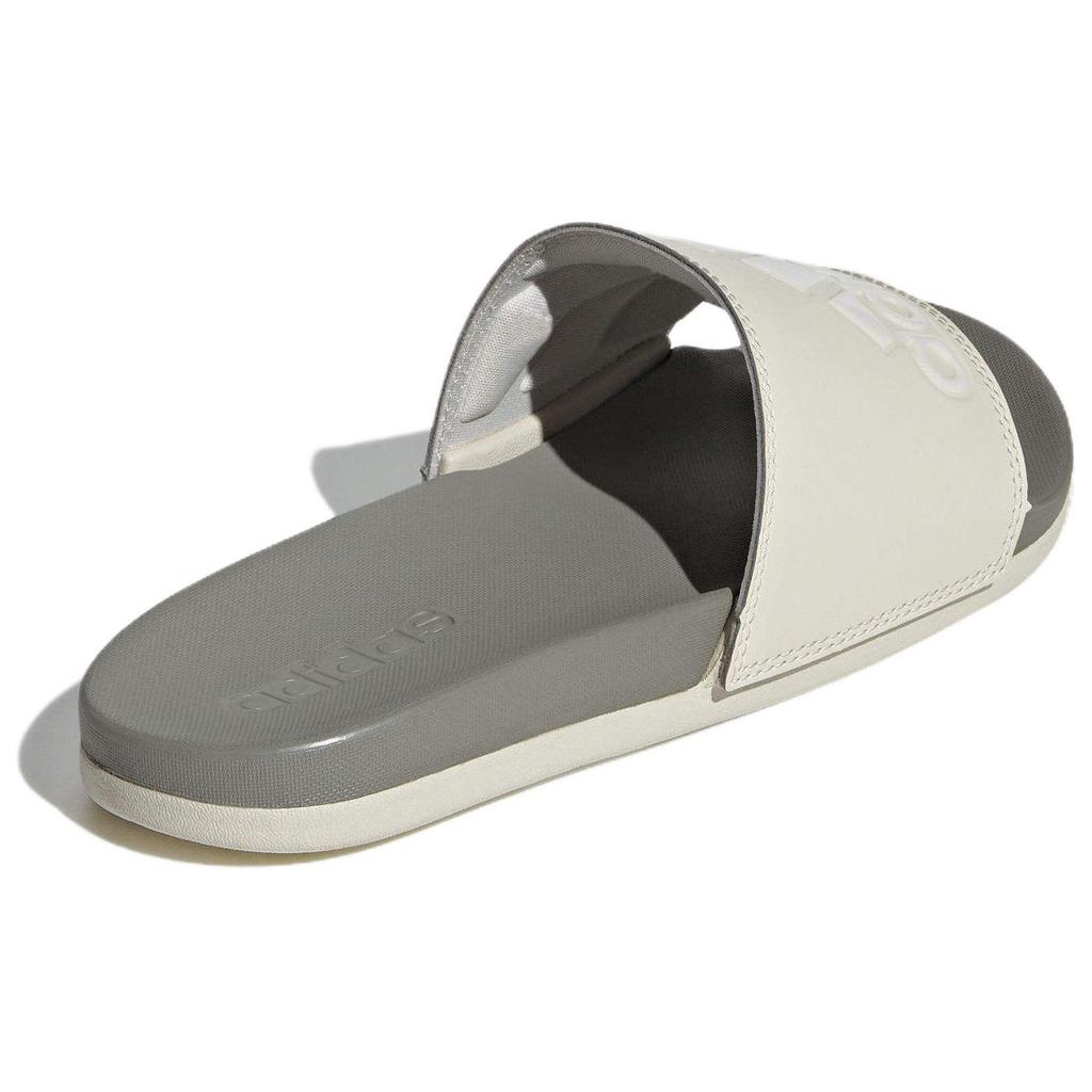 Adidas Adilette Comfort Round Toe Comfortable Durable Quick Dry Slide Sandals Women Footwear Gray IG1274