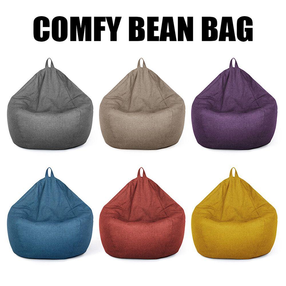 Детский декор для дома, мягкое удобное сиденье, ленивое кресло-шезлонг, чехол для дивана, удобное игровое кресло, большой мешок для фасоли