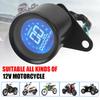 7 Color Motorcycle Speedometer LCD Digital Screen Motorcycle Scooter ATV Retro Dashboard Instruments Oil Gauge Meters Universal