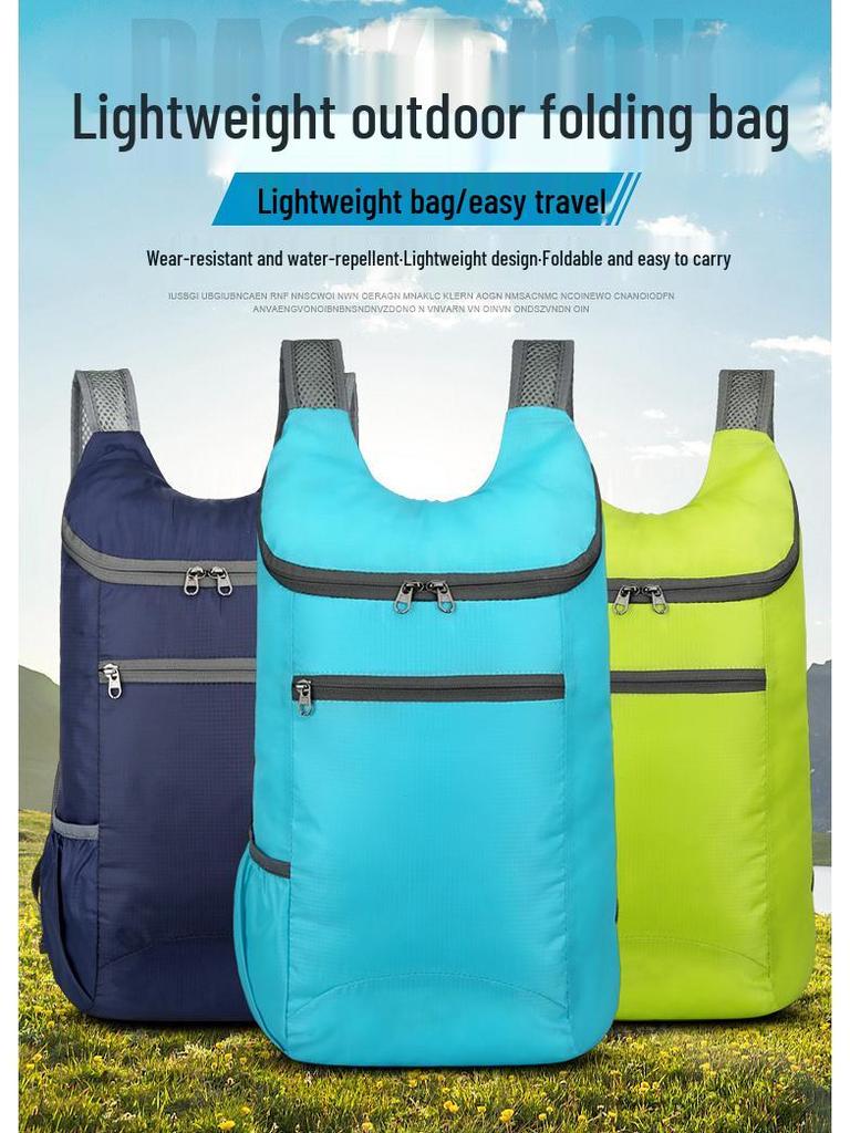 2024 Foldable Large-Capacity Portable Sports Travel Backpack