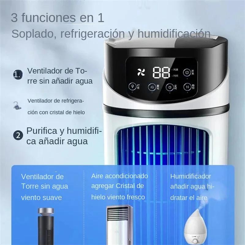 Портативный мини-кондиционер, вентилятор воздушного охлаждения, вентилятор водяного охлаждения, кондиционер, охладитель воздуха для офиса, мобильный кондиционер