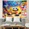 1PC bob And Friends Adventure Tapestry Accessories Playroom Tapestry, for Bedroom,Livingroom, dormitory Room Wall Decor Fan Birthday Gifts