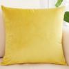 Velvet Pillowcase Pure Color Halloween Home Office Party Decor Bedroom Car Living Room