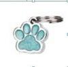 Подвеска для собачьего жетона с гравировкой в виде мультяшной лапы медведя - цинковый сплав, идентификационная пластина с защитой от потери