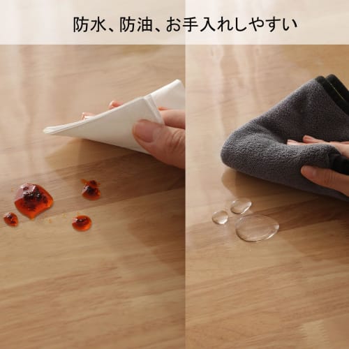 Yiwbj Transparent Tablecloth, 80x130cm, 1.5mm Thick PVC, Table Mat, Rectangular Desk Mat, Odorless Vinyl Rectangular Table Cover, Waterproof, Stain-Re