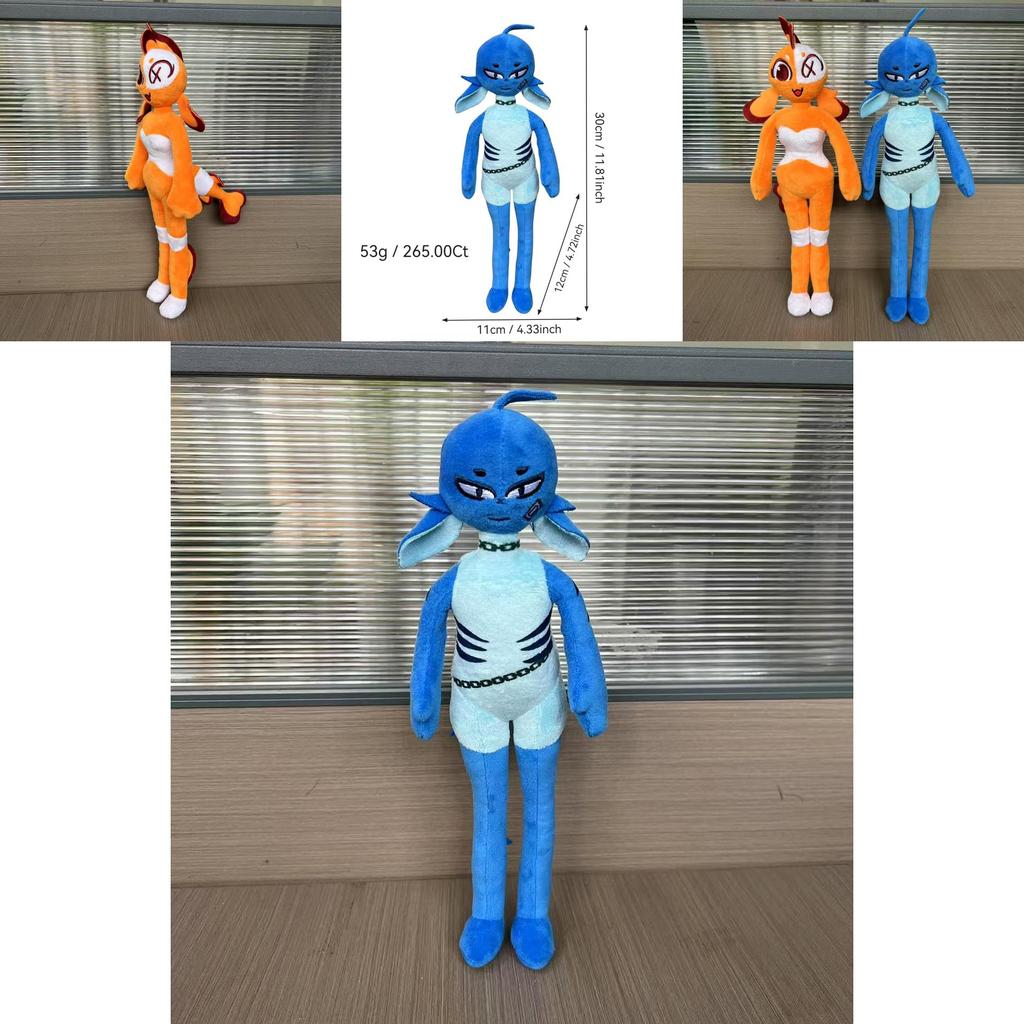 Плюшевая игрушка рыба-клоун с мягким наполнителем из кристального волокна для детей и коллекционеров