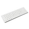YMDK White 116 Ultra Slim MX Low Profile Blank PBT Keycaps for MX 61 64 68 75 84 87 96 108 Layout Mechanical Keyboards, White Blank 116.