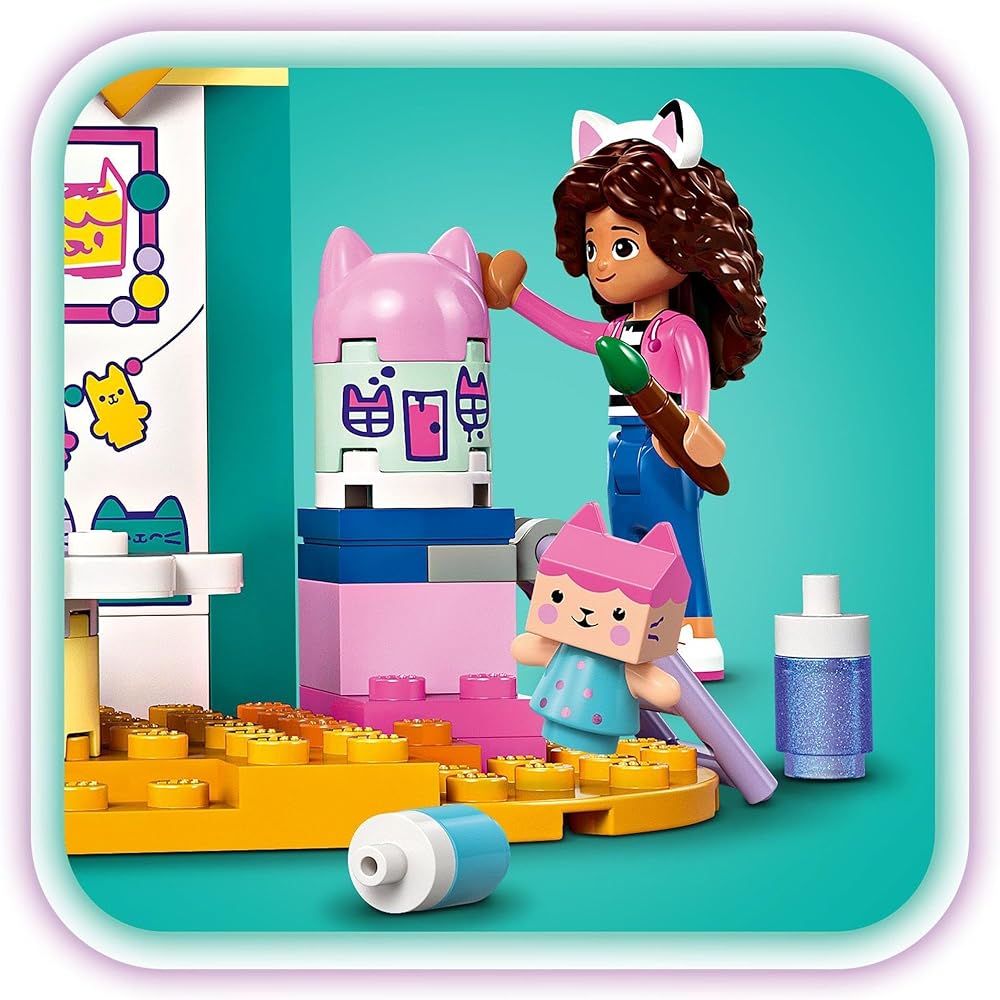 Lego Gabby's Dollhouse Baby Box Building Toy for Kids 4-6 Years Old Educational Playset