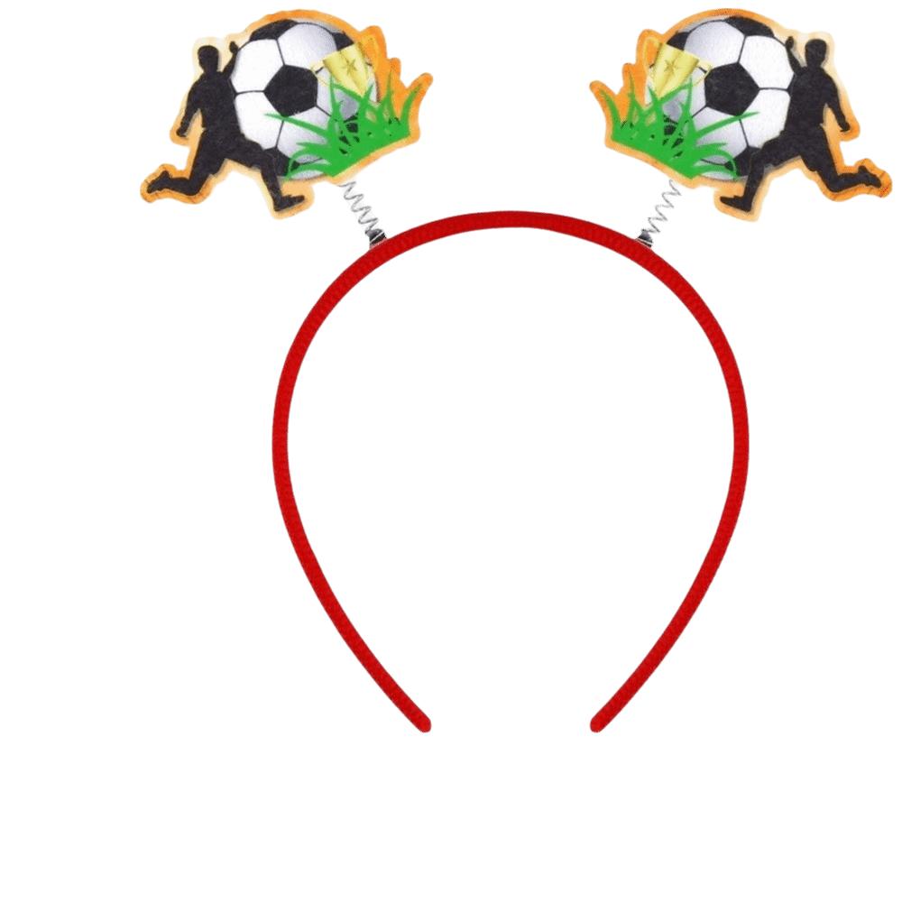 Charming Design Soccer Fan Headband Plastic Party Decoration Headband  Photo Props