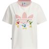 Disney Cotton Print Sports Short Sleeve T-Shirt Women Tops White JP1428