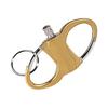 1/2 шт. портативный карабин брелок легкий многоцелевой открытый кемпинг походы альпинизм металлический брелок