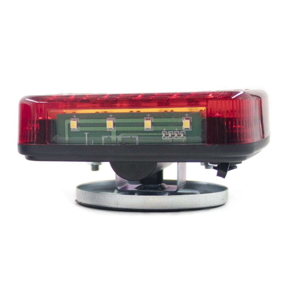 1Set Wireless Magnetic LED Truck Tail Light Trailer Rear Signal Warning Brake Light Lamp Towing Caravans Camper Lorry Caravan RV