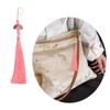 Multipurpose Handmade Han Fu Accessory Featuring Luck Fan Tassels Accessory for Festivals And Daily Casual Wear