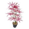 18-Head Monstera Deliciosa and Aglaonema Faux Plant Bonsai for Home Landscaping